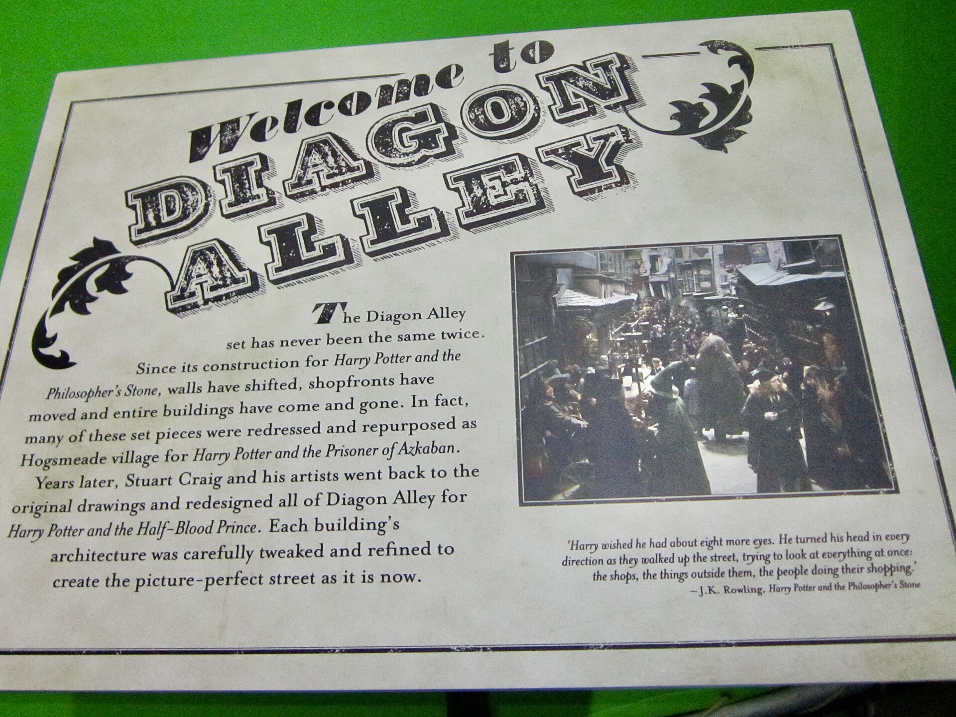 Diagon Alley, The making of Harry Potter (Ank Kumar, Infosys)